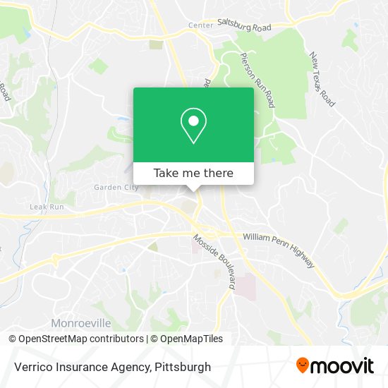 Mapa de Verrico Insurance Agency