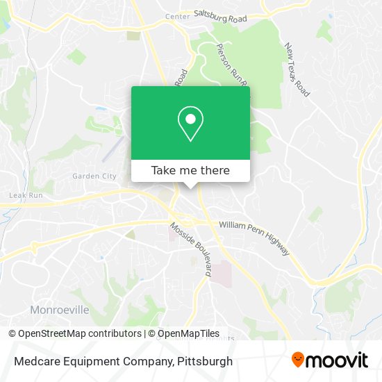 Medcare Equipment Company map