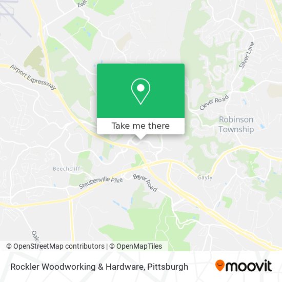 Rockler Woodworking & Hardware map