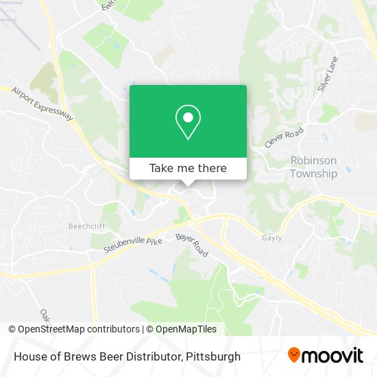 Mapa de House of Brews Beer Distributor