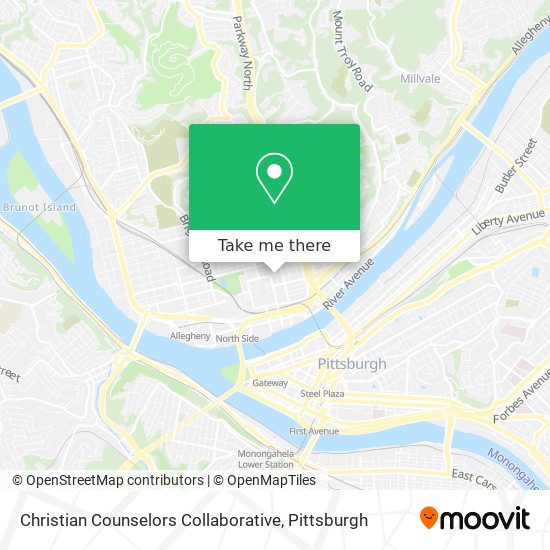 Mapa de Christian Counselors Collaborative