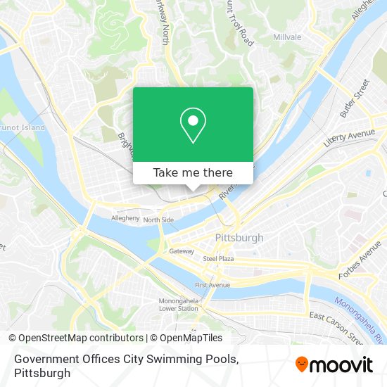 Mapa de Government Offices City Swimming Pools
