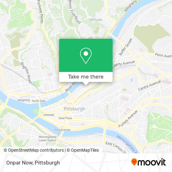 Onpar Now map