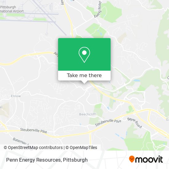 Penn Energy Resources map