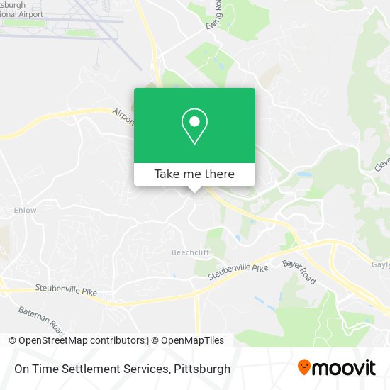 On Time Settlement Services map