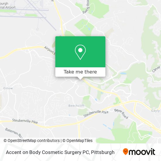 Accent on Body Cosmetic Surgery PC map