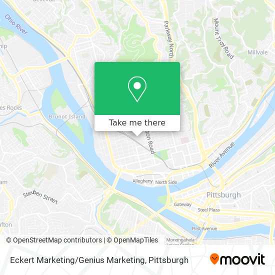 Mapa de Eckert Marketing / Genius Marketing