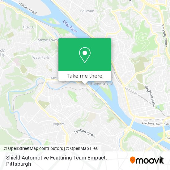 Shield Automotive Featuring Team Empact map