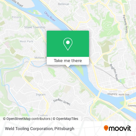 Mapa de Weld Tooling Corporation