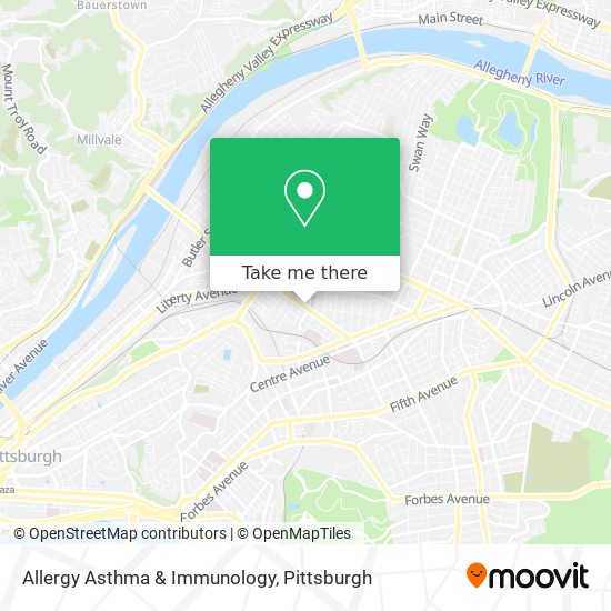 Mapa de Allergy Asthma & Immunology