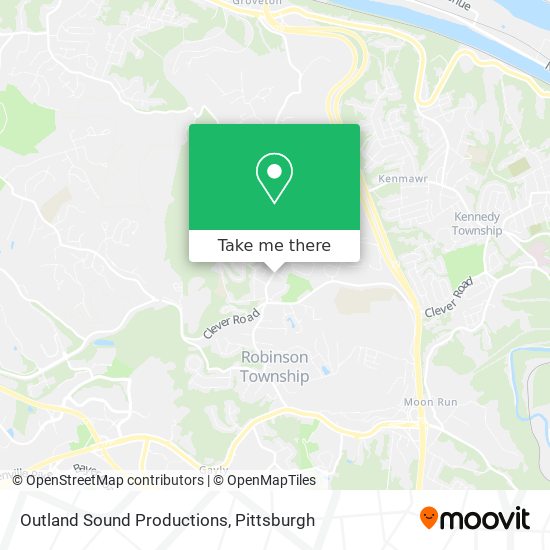 Mapa de Outland Sound Productions