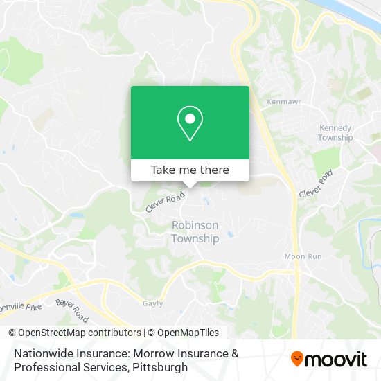 Nationwide Insurance: Morrow Insurance & Professional Services map