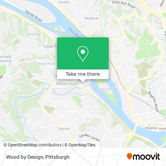 Wood by Design map