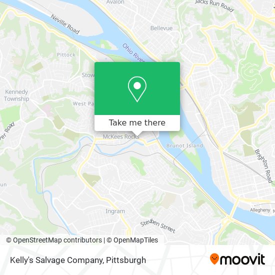 Mapa de Kelly's Salvage Company