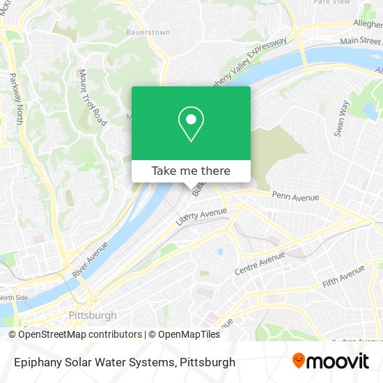Epiphany Solar Water Systems map