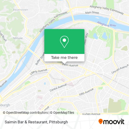 Mapa de Saimin Bar & Restaurant