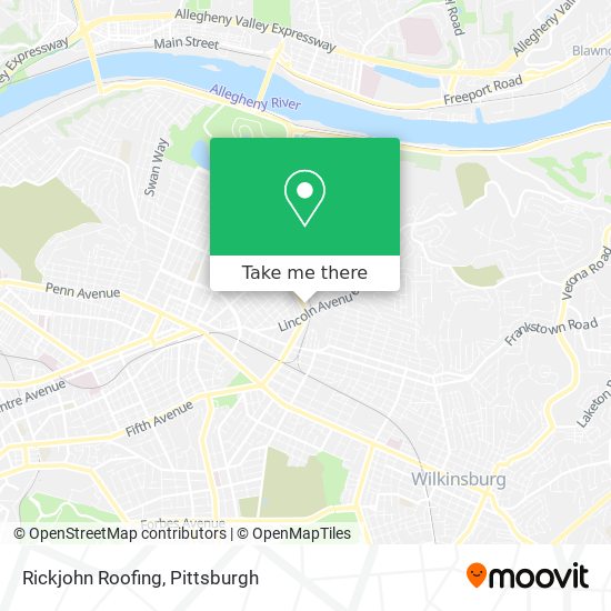 Rickjohn Roofing map