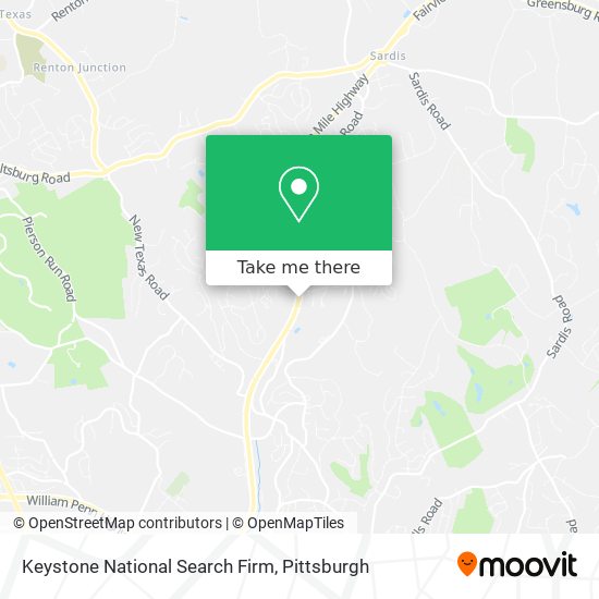 Mapa de Keystone National Search Firm