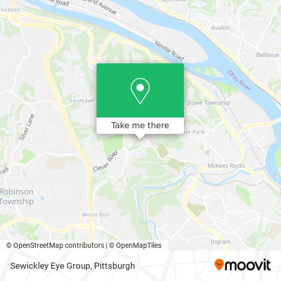 Mapa de Sewickley Eye Group