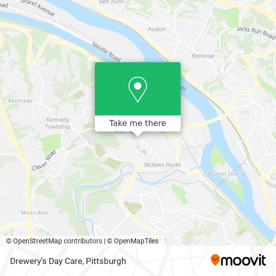 Drewery's Day Care map
