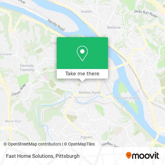 Fast Home Solutions map