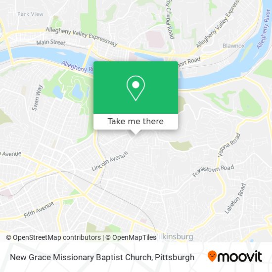 Mapa de New Grace Missionary Baptist Church