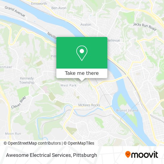 Mapa de Awesome Electrical Services