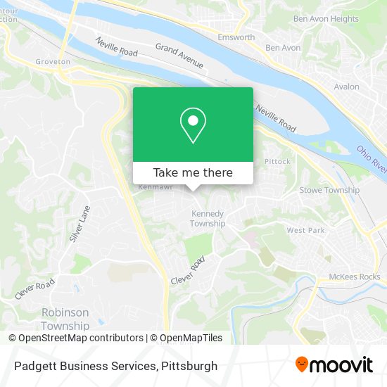 Padgett Business Services map