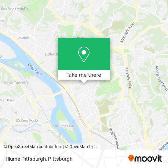 Mapa de Illume Pittsburgh