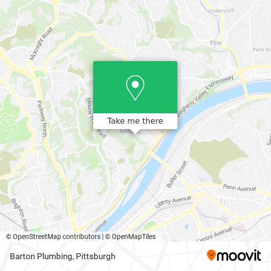 Mapa de Barton Plumbing