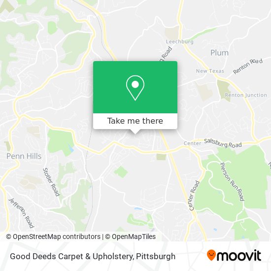 Good Deeds Carpet & Upholstery map