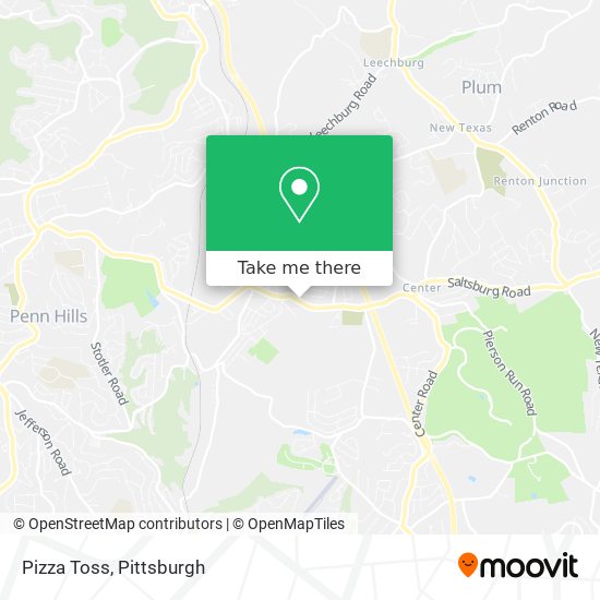 Pizza Toss map