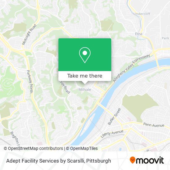 Adept Facility Services by Scarslli map
