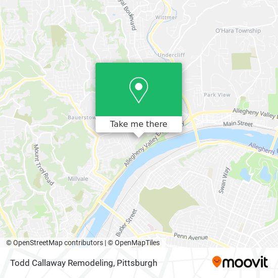 Mapa de Todd Callaway Remodeling