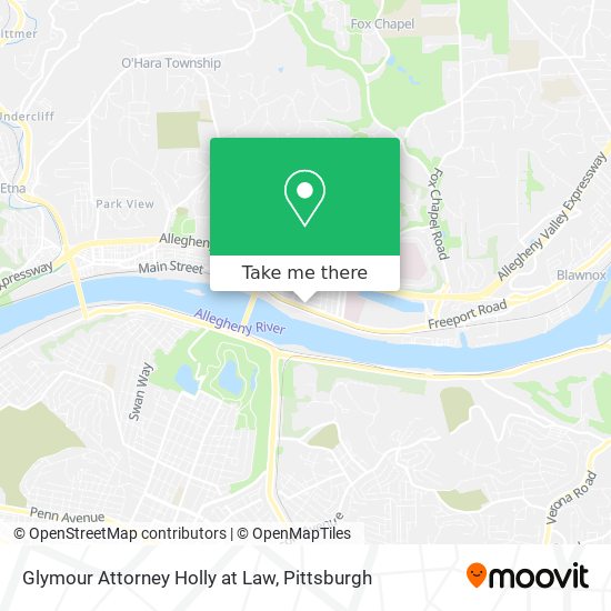 Glymour Attorney Holly at Law map
