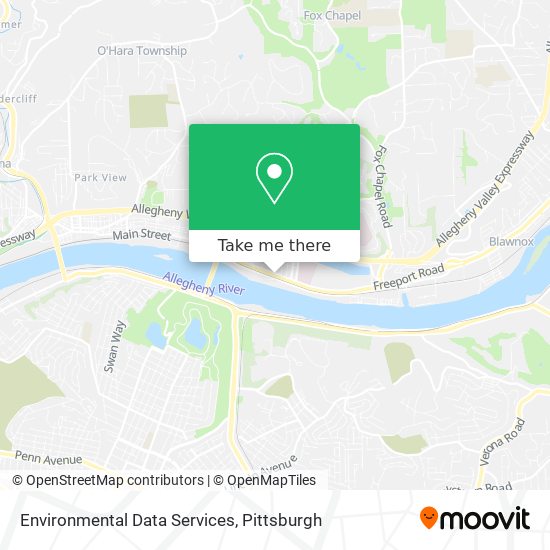 Environmental Data Services map