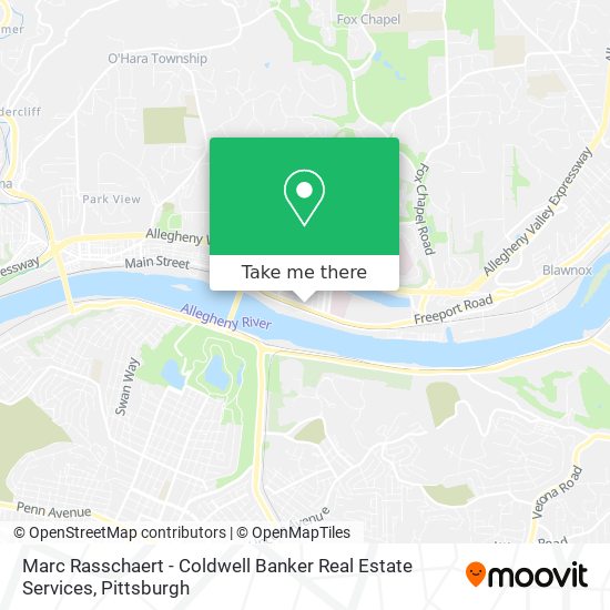 Mapa de Marc Rasschaert - Coldwell Banker Real Estate Services