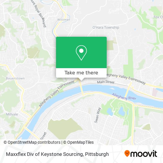 Mapa de Maxxflex Div of Keystone Sourcing