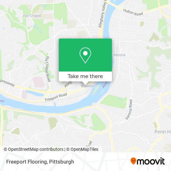 Freeport Flooring map