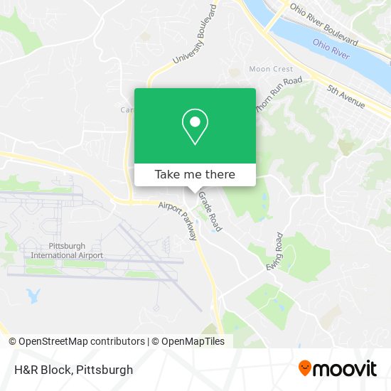 H&R Block map