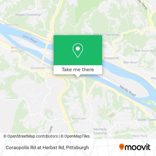 Mapa de Coraopolis Rd at Herbst Rd