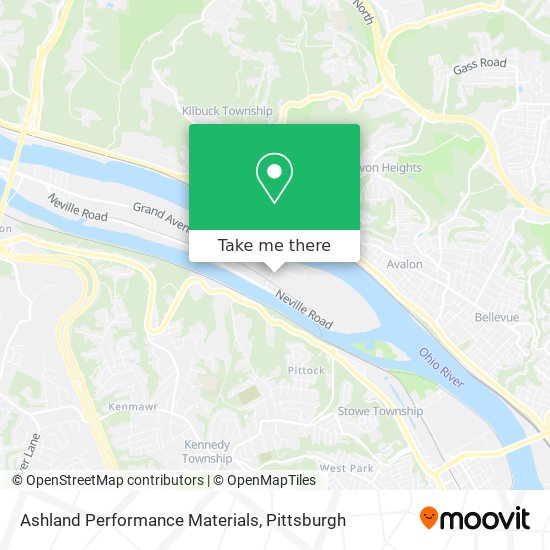 Ashland Performance Materials map