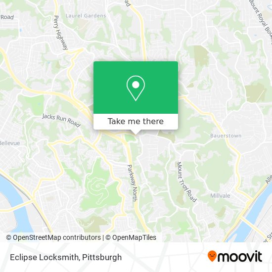 Eclipse Locksmith map