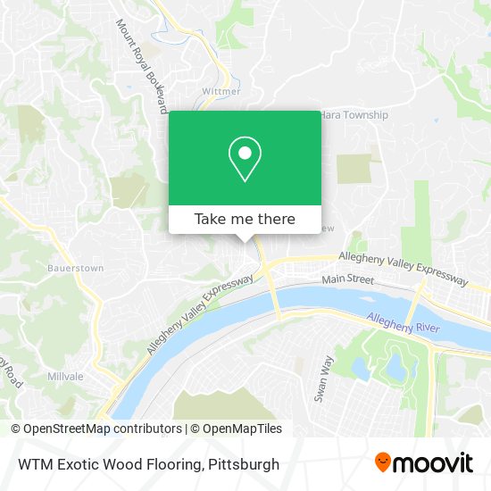 WTM Exotic Wood Flooring map