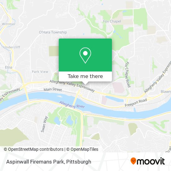 Mapa de Aspinwall Firemans Park