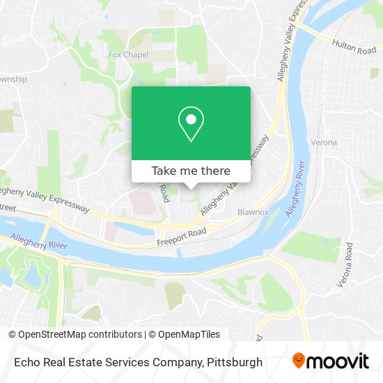 Mapa de Echo Real Estate Services Company