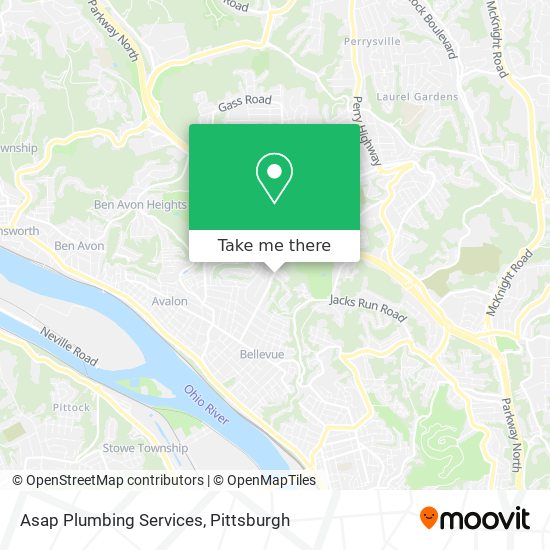 Asap Plumbing Services map