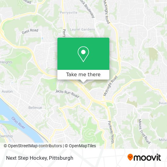 Next Step Hockey map