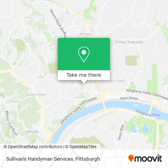 Mapa de Sullivan's Handyman Services