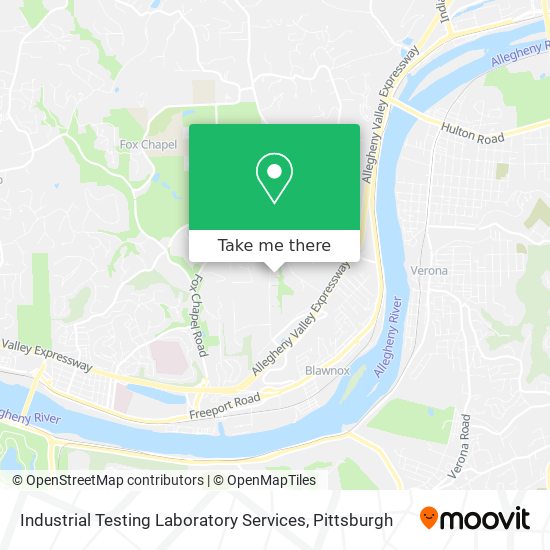 Industrial Testing Laboratory Services map